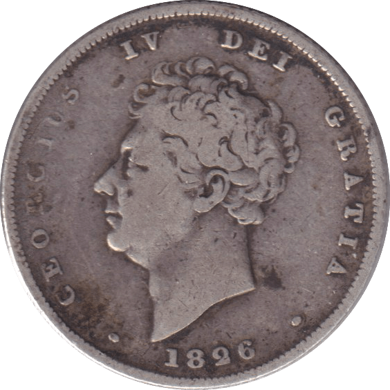 1826 SHILLING ( GF ) - SHILLING - Cambridgeshire Coins