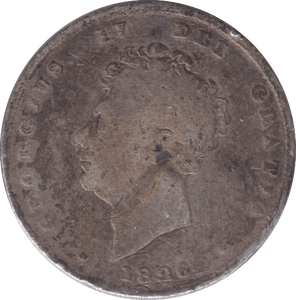 1826 SHILLING ( GF ) - SHILLING - Cambridgeshire Coins