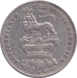 1826 SHILLING (GVF ) 3 - SHILLING - Cambridgeshire Coins