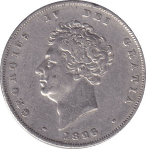 1826 SHILLING (GVF ) 3 - SHILLING - Cambridgeshire Coins