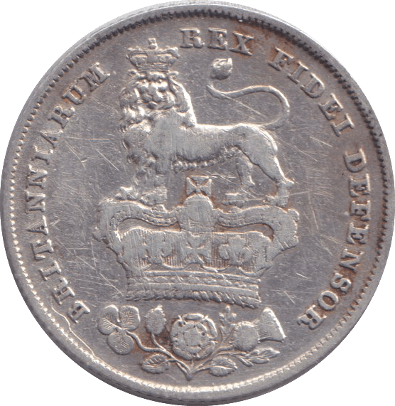 1826 SHILLING ( VF ) 4 - SHILLING - Cambridgeshire Coins