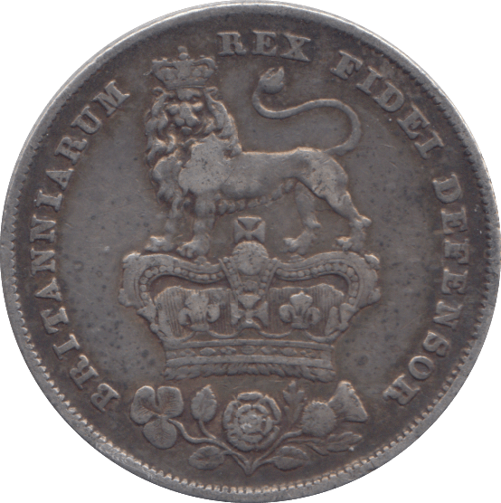 1826 SHILLING ( VF ) - SHILLING - Cambridgeshire Coins
