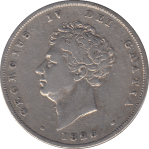 1826 SHILLING ( VF ) - SHILLING - Cambridgeshire Coins