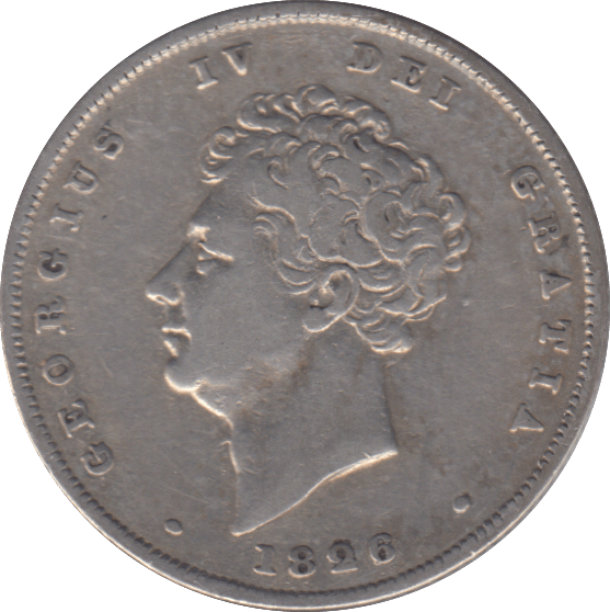 1826 SHILLING ( VF ) - SHILLING - Cambridgeshire Coins