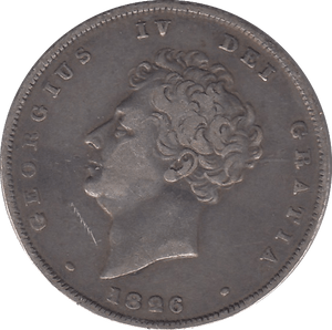 1826 SHILLING ( VF ) - SHILLING - Cambridgeshire Coins