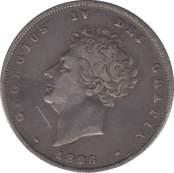1826 SHILLING ( VF ) - SHILLING - Cambridgeshire Coins