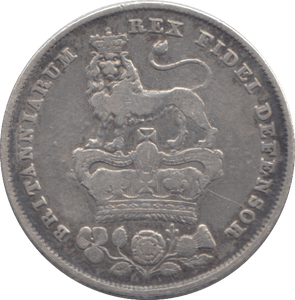 1826 SHILLING ( VF ) - SHILLING - Cambridgeshire Coins