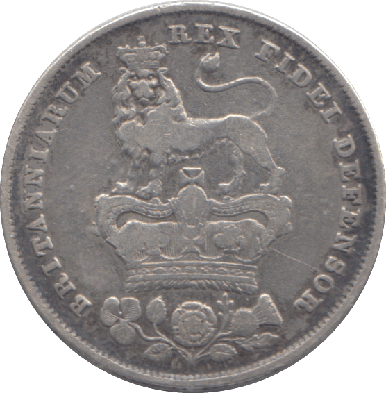 1826 SHILLING ( VF ) - SHILLING - Cambridgeshire Coins