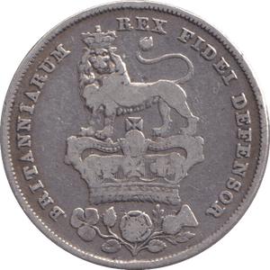 1826 SHILLING ( VF ) - SHILLING - Cambridgeshire Coins