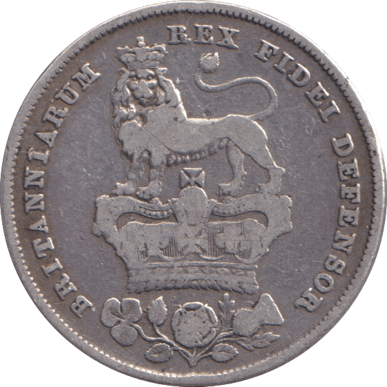 1826 SHILLING ( VF ) - SHILLING - Cambridgeshire Coins
