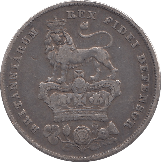 1826 SHILLING ( VF ) - SHILLING - Cambridgeshire Coins