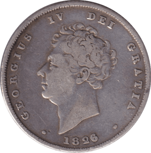 1826 SHILLING ( VF ) - SHILLING - Cambridgeshire Coins