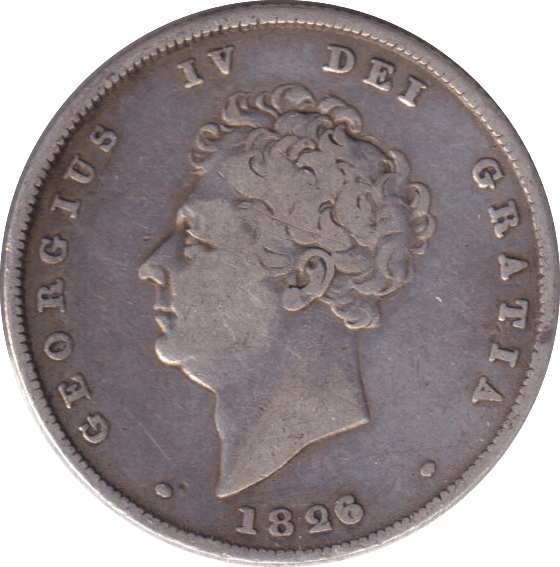 1826 SHILLING ( VF ) - SHILLING - Cambridgeshire Coins