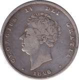 1826 SHILLING ( VF ) - SHILLING - Cambridgeshire Coins