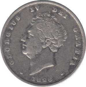 1826 SHILLING ( VF ) - SHILLING - Cambridgeshire Coins