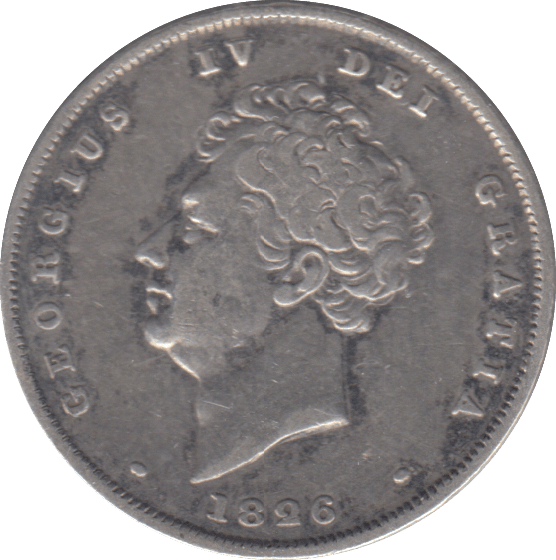 1826 SHILLING ( VF ) - SHILLING - Cambridgeshire Coins
