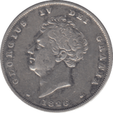 1826 SHILLING ( VF ) - SHILLING - Cambridgeshire Coins