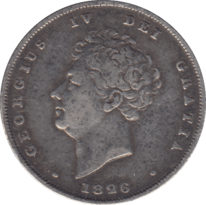 1826 SHILLING ( VF ) - SHILLING - Cambridgeshire Coins