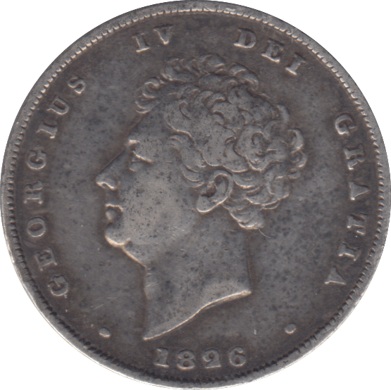 1826 SHILLING ( VF ) - SHILLING - Cambridgeshire Coins