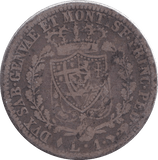 1826 SILVER LIRA SARDINIA - SILVER WORLD COINS - Cambridgeshire Coins