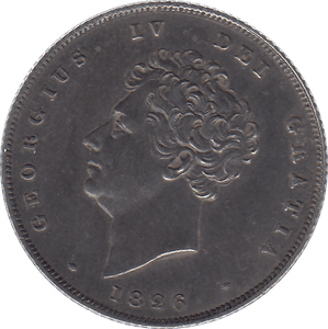 1826 SILVER SHILLING GEORGE IV ( UNC ) - SHILLING - Cambridgeshire Coins