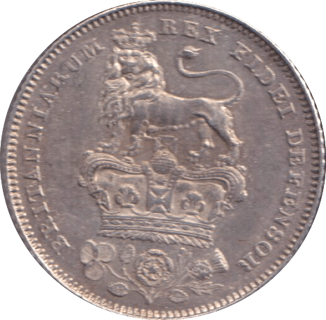 1826 SIXPENCE ( AUNC ) - SIXPENCE - Cambridgeshire Coins