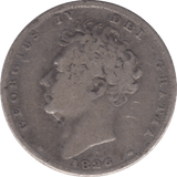1826 SIXPENCE ( FAIR ) - Sixpence - Cambridgeshire Coins