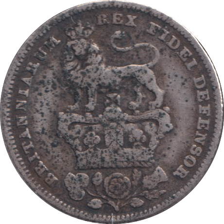 1826 SIXPENCE ( FINE ) - SIXPENCE - Cambridgeshire Coins