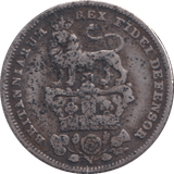 1826 SIXPENCE ( FINE ) - SIXPENCE - Cambridgeshire Coins