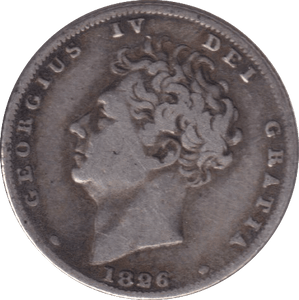 1826 SIXPENCE ( FINE ) - SIXPENCE - Cambridgeshire Coins