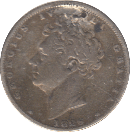1826 SIXPENCE ( GF ) - SIXPENCE - Cambridgeshire Coins
