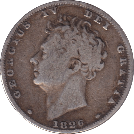 1826 SIXPENCE ( NF ) - SIXPENCE - Cambridgeshire Coins