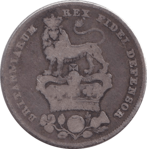 1826 SIXPENCE ( NF ) - SIXPENCE - Cambridgeshire Coins