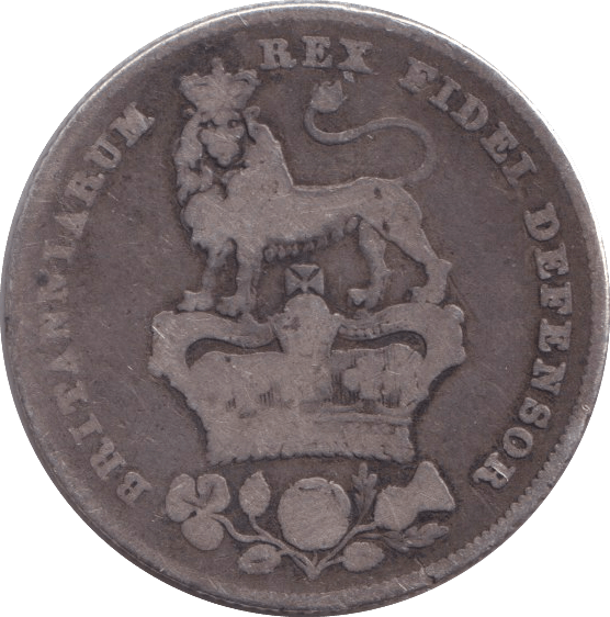 1826 SIXPENCE ( NF ) - SIXPENCE - Cambridgeshire Coins