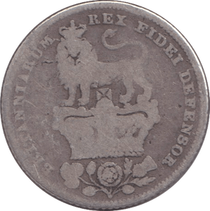1826 SIXPENCE ( NF ) - SIXPENCE - Cambridgeshire Coins