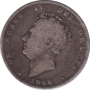 1826 SIXPENCE ( NF ) - SIXPENCE - Cambridgeshire Coins