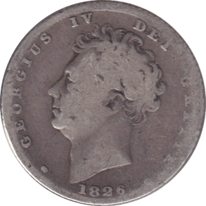 1826 SIXPENCE ( NF ) - SIXPENCE - Cambridgeshire Coins