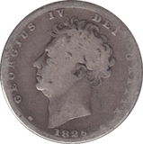 1826 SIXPENCE ( NF ) - SIXPENCE - Cambridgeshire Coins