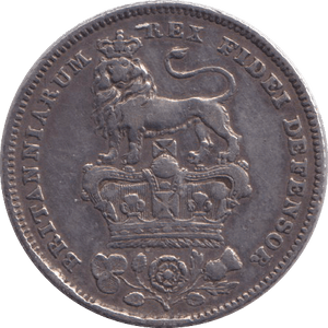 1826 SIXPENCE ( VF ) - SIXPENCE - Cambridgeshire Coins