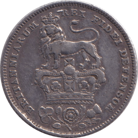 1826 SIXPENCE ( VF ) - SIXPENCE - Cambridgeshire Coins