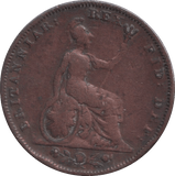 1827 FARTHING ( NF ) - FARTHING - Cambridgeshire Coins