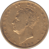1827 GOLD SOVEREIGN ( GF ) - SOVEREIGN - Cambridgeshire Coins