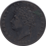 1827 HALFPENNY ( FAIR ) - Halfpenny - Cambridgeshire Coins