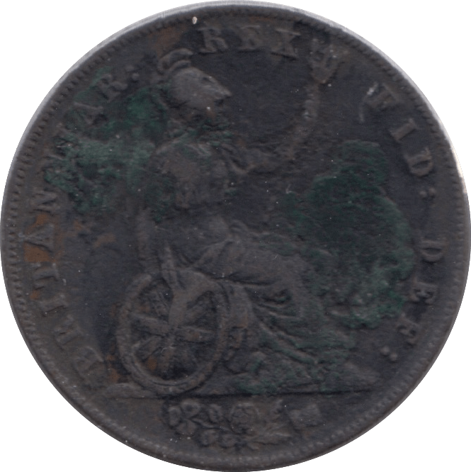 1827 HALFPENNY ( FAIR ) - Halfpenny - Cambridgeshire Coins