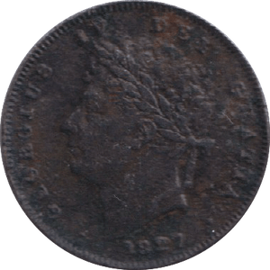 1827 ONE THIRD FARTHING ( FINE ) - One Third Farthing - Cambridgeshire Coins
