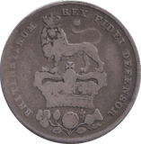 1827 SHILLING ( FINE ) - SHILLING - Cambridgeshire Coins