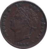 1827 THIRD FARTHING ( VF ) - ONE THIRD FARTHING - Cambridgeshire Coins