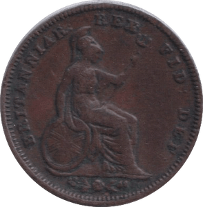 1827 THIRD FARTHING ( VF ) - ONE THIRD FARTHING - Cambridgeshire Coins
