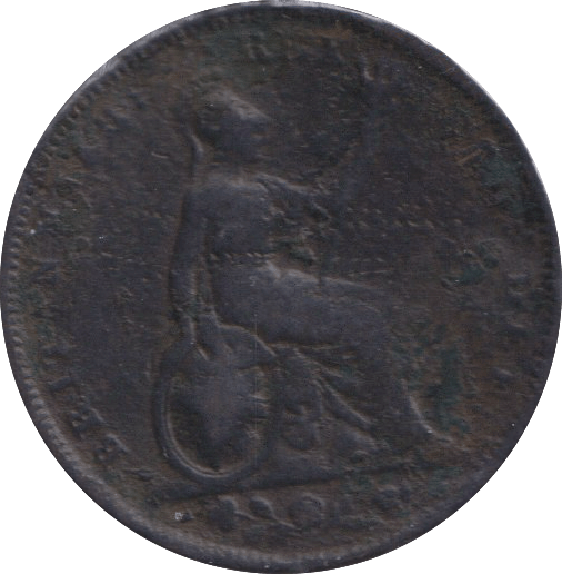 1828 FARTHING ( FINE ) - FARTHING - Cambridgeshire Coins