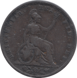 1828 FARTHING ( GVF ) - FARTHING - Cambridgeshire Coins